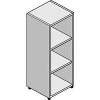 Szafa średnia wąska System, 131 x 43 x 45 cm, otwarta