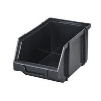 Plastikowy boks Modul box 2.1. 12,5 x 15 x 23 cm, czarny