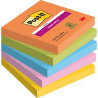 Karteczki samoprzylepne Post-it® Super Sticky, BOOST, 76x76mm, 5x90 kart.