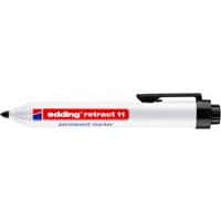 Marker permanentny automatyczny e-11 EDDING, 1,5-3mm, czarny