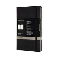 Notes MOLESKINE PROFESSIONAL L (13x21 cm), twarda oprawa, 240 stron, czarny