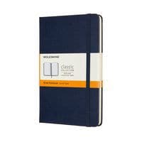 Notes MOLESKINE Classic M (11,5x18 cm) w linie, twarda oprawa, sapphire blue, 208 stron, niebieski