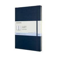 Szkicownik MOLESKINE A4 (21x29,7 cm), sapphire blue, 96 stron, niebieski