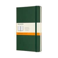 Notes MOLESKINE Classic L (13x21cm) w linie, twarda oprawa, myrtle green, 240 stron, zielony