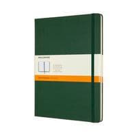 Notes MOLESKINE Classic XL (19x25cm) w linie, twarda oprawa, myrtle green, 192 strony, zielony