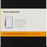 Notes MOLESKINE Reporter P (9x14cm) w linie, twarda oprawa, 192 strony, czarny