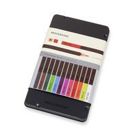 Zestaw kredek MOLESKINE 12 kolorów w metalowym pudełku