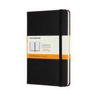 Notes MOLESKINE Classic M (11,5x18 cm) w linie, twarda oprawa, 208 stron, czarny