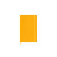 Notes MOLESKINE Classic L (13x21cm), w linie, twarda oprawa, orange yellow, 240 stron, pomarańczowy