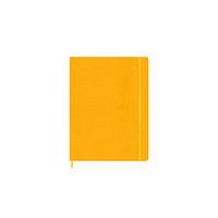 Notes MOLESKINE Classic XL (19x25 cm), linie, twarda, orange yellow, 192 strony, pomarańczowy