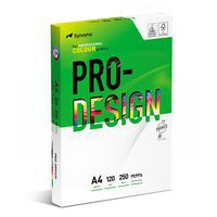 Papier ksero PRO-DESIGN FSC, satynowany, klasa A++, A4, 168CIE, 120gsm, 250 ark.