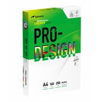 Papier ksero PRO-DESIGN FSC, satynowany, klasa A++, A4, 168CIE, 160gsm, 250 ark.