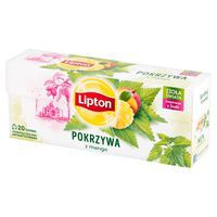 Herbata LIPTON, 20 torebek, ziołowa z pokrzywą i mango