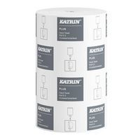 Ręczniki papierowe Katrin Plus 2-warstwowe, 261 listków, białe