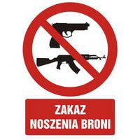 Zakaz noszenia broni