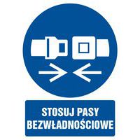 Stosuj pasy bezwładnościowe