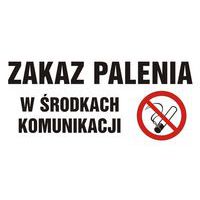 Zakaz palenia w środkach komunikacji