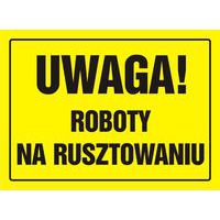 Uwaga! Roboty na rusztowaniu