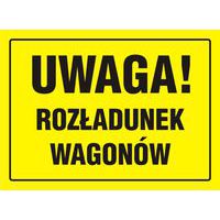 Uwaga! Rozładunek wagonów