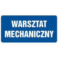 Warsztat mechaniczny 20 X 40 nieświec. płyta sztywna PCV