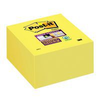 Kostka samoprzylepna POST-IT® Super Sticky (2028-S), 76x76mm, 1x350 kart., ultra żółta