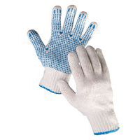Rękawice Plover, montażowe, rozm. 10, biało-niebieskie