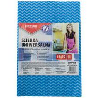 Ścierka uniwersalna OFFICE PRODUCTS, wiskoza 70%, gr. 40g/mkg, 32x50cm, 5szt.