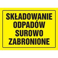 Składowanie odpadów surowo zabronione