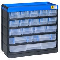 Organizer plastikowy VarioPlus Pro 29/35, 17 szuflad