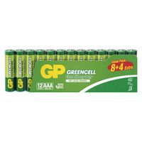 Bateria cynkowa GP Greencell AAA (R03), 12 szt.