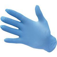 Jednorazowe rękawice nitrylowe niepudrowane, niebieski