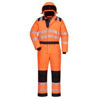 Kombinezon zimowy PW3 Hi-Vis, czarny/pomarańczowy