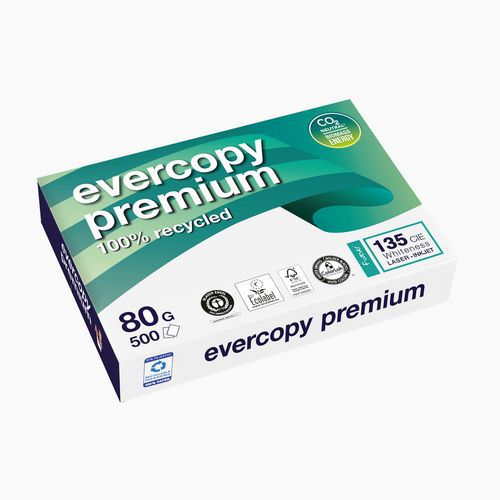 Papiery makulaturowe Evercopy Premium, 500 arkuszy