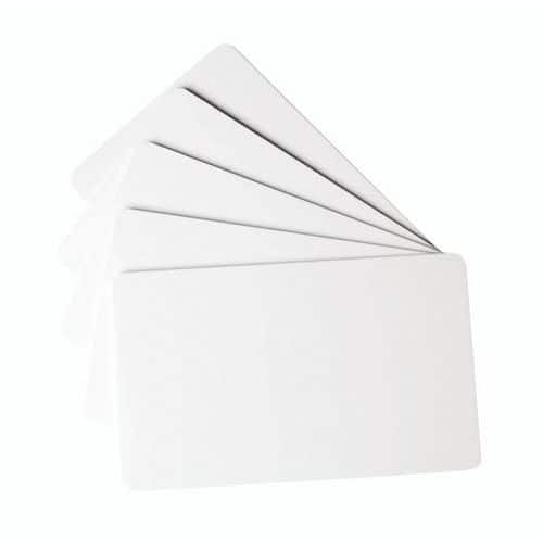 Karty plastikowe do drukarki kart Duracard ID 300, białe, 100 szt