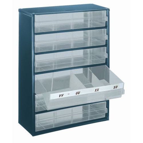 Organizery metalowe seria 900 - od 6 do 36 szuflad