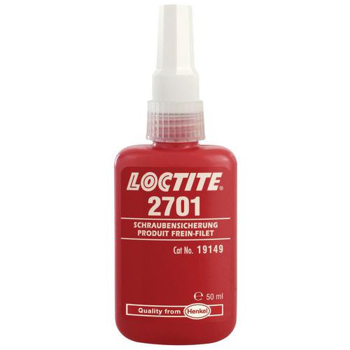 Blokada śrubowa Loctite 2701, fluorescencyjna zieleń, 50 ml