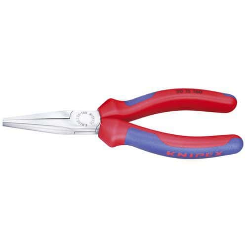 Szczypce Knipex płaskie z wydłużonymi szczękami Langbeck 160 mm