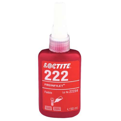 Blokada gwintów Loctite 222, 50 ml