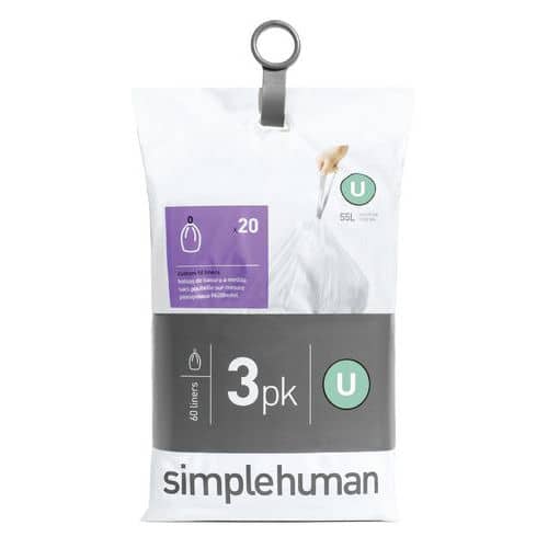 Worki na śmieci Pocket Liner 55 l (U) – Simplehuman