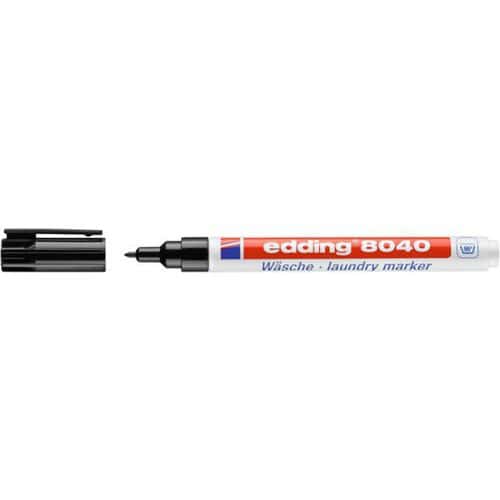 Marker do tkanin e-8040 EDDING, 1 mm, czarny