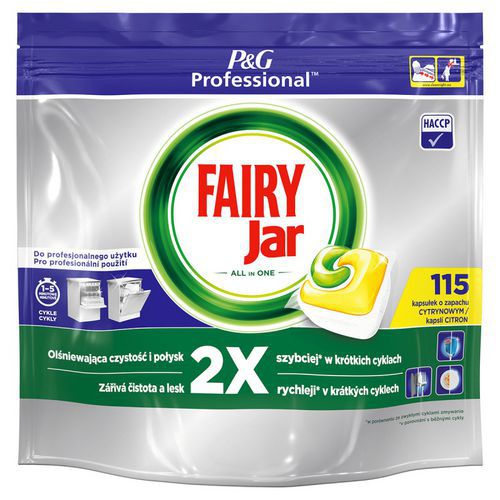 Kapsułki do zmywarki FAIRY All-in-one, profesjonalne, 115 szt.