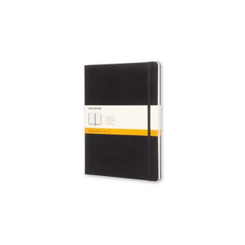 Notes MOLESKINE Classic XL (19x25cm) w linie, twarda oprawa, 192 strony, czarny