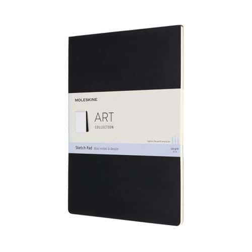 Art Sketch Pad Album MOLESKINE A4 (21x29,7 cm), 48 stron, czarny