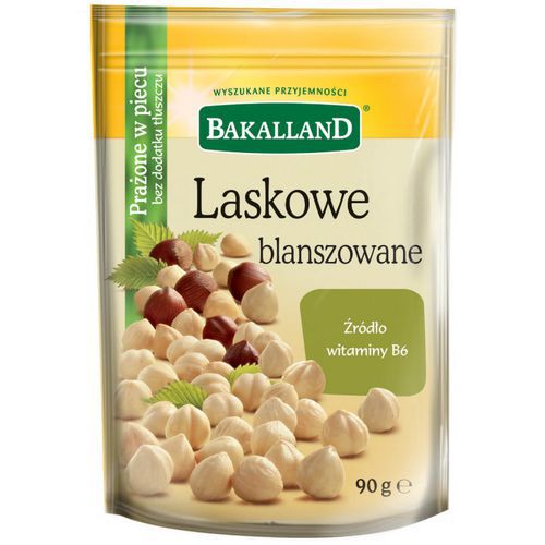 Orzechy laskowe blanszowane BAKALLAND, 90g