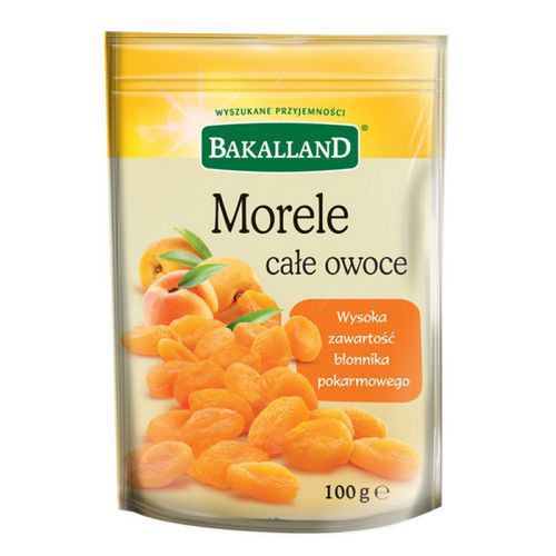 Morele całe owoce BAKALLAND, 100 g