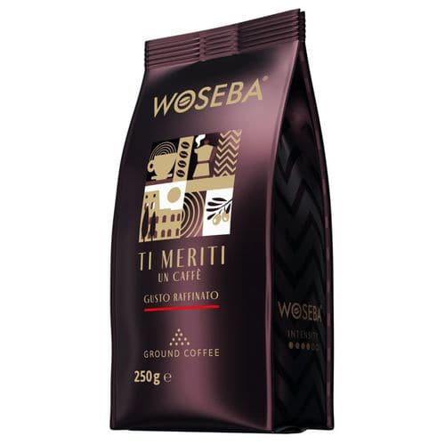 Kawa WOSEBA TI MERITI, GUSTO RAFFINATO, mielona, 250g