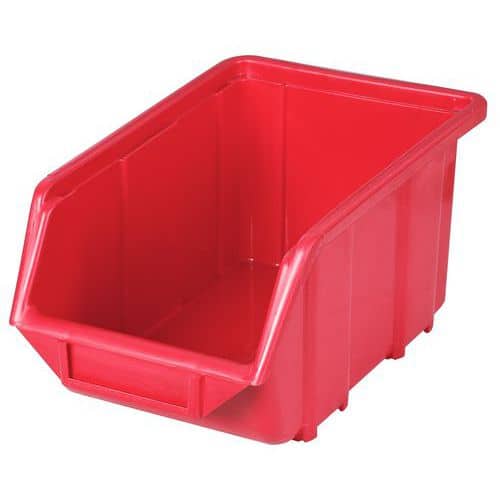 Plastikowe boksy Ecobox medium 12,5 x 15,5 x 24 cm