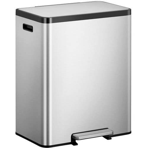 Kosz na śmieci z pedałem Ecocasa II Recycling Step Bin 36 + 24 l, EKO