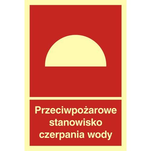 Przeciwpożarowe stanowisko czerpania wody