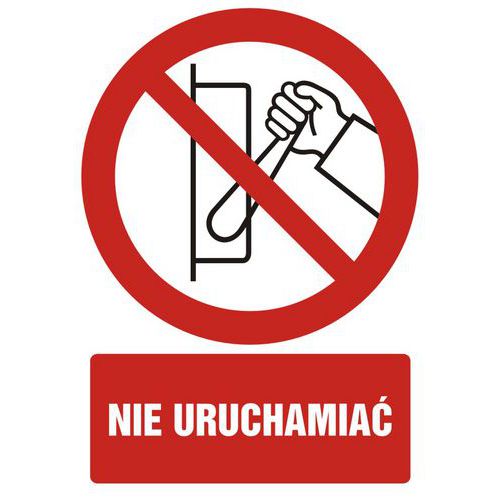 Nie uruchamiać